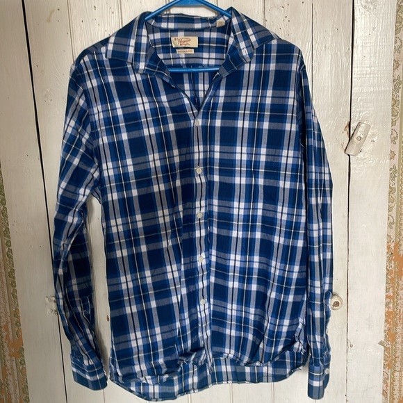Penguin Blue Plaid Shirt - Picture 2 of 3